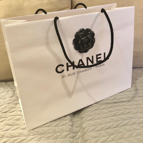 chanel paper bag original